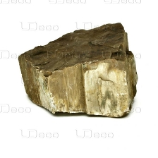 UDeco Fossilized Wood Stone XL - Натуральный камень "Окаменелое дерево" для оформления аквариумов и террариумов, 1 шт.