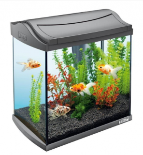 Аквариум Tetra AquaArt Discovery LED Cray 30л черный 39х27,5х42см