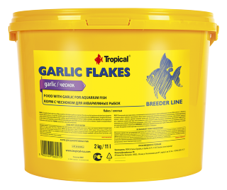 Garlic Flakes XXL 11л./2кг.(ведро) - Корм в виде хлопьев с чесноком, аминокислотами и витамином С