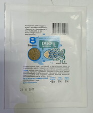 DUO L гранулы со спирулиной 15 г (пакет) Барром