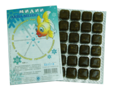 Мидии замороженные 100 мл.(Акваменю) - упаковка блистер 24 ячейки.