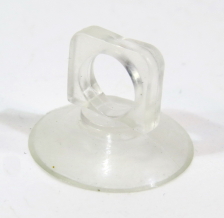 Присоска силиконовая STR-12 Dкрепления(прозрачное)=30мм, силиконовое кольцо(прозрачное) d=12мм