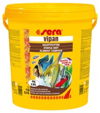 Корм для рыб VIPAN 21.000 мл (4 кг) (крупные хлопья, ведро)