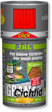 JBL GranaCichlid CLICK - Основной корм класса "премиум" в форме гранул для плотоядных цихлид, в банк