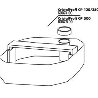 JBL CP 120/250 basket insert topmiddle - Сетчатая корзина №2 (средняя) для внешних фильтров CristalP