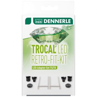Dennerle Trocal LED Retro Fit Kit - Набор адаптеров для установки LED светильника в светильники T5/T8