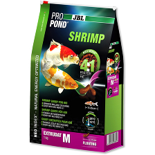 JBL ProPond Shrimp M - Лакомство для карпов кои среднего размера "Креветки", 0,34 кг (1 л)
