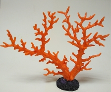Коралл пластиковый (мягкий) оранжевый 34х7х26см (SH9106SOR)