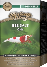 Dennerle Shrimp King Bee Salt GH+ - Мульти-минеральная соль для повышения общей жесткости воды в аквариумах с креветками, 200 г