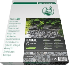 Грунт природный Dennerle Plantahunter Baikal 10-30mm (черный), 5кг
