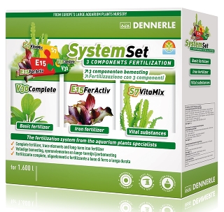 Набор удобрений Dennerle Perfect Plant System Set для аквариумов до 1600 литров