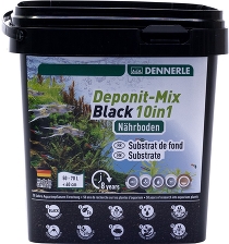Субстрат питательный Dennerle Deponitmix Professional Black 10in1, 2,4кг
