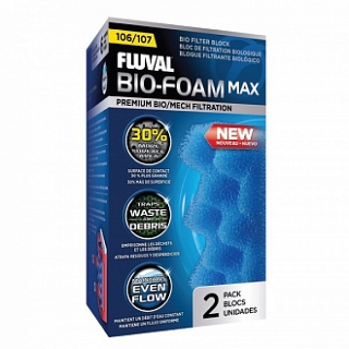 Фильтрующая губка Bio Foam MAX для фильтра Fluval 107. A187