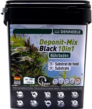 Субстрат питательный Dennerle Deponitmix Professional Black 10in1, 9,6кг