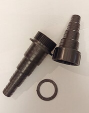 Соединитель для шлангов универсальный, подходит для диаметров: 20/25/32/38 мм