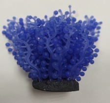 Коралл силиконовый черный 4.5х4.5х11см (SH133B)