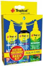 Basic Kit  Aqua Care 3х100мл - стартовый набор:экстрат алоэ, живые культуры бактерий, мультиминералы