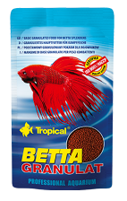 Betta Granulat 10 гр.(пакет) - гранулированный корм для петушков и других лабиринтовых рыб.