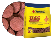 Colour Tablets 1кг.(пакет) - Корм для усиления окраски в виде тонущих таблеток, содержит астаксантин