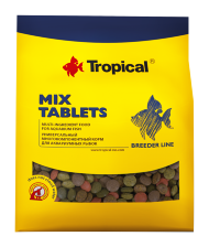 Mix Tablets 1кг.(пакет) - Универсальный корм из пяти видов тонущих таблеток для всех рыб.