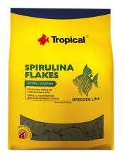Spirulina Flakes 1кг.(пакет) - Полноценный растительный корм в виде хлопьев со спирулиной.
