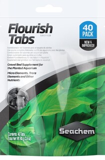 Таблетки для растений Seachem Flourish Tabs, 40шт. 6шт. на 45л.