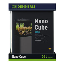 Аквариум-комплект Dennerle Nano Cube Basic 20 литров (в комплекте фильтр, освещение Chihiros)