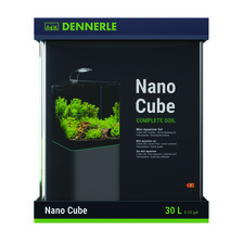 Аквариум Dennerle Nano Cube Complete Soil 30 литров (в комплекте фильтр, освещение, сойл и термометр)