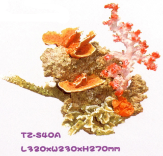 Коралл пластиковый LAY-OUT LIVE CORAL L320 x W230 x H270мм