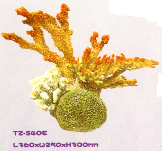 Коралл пластиковый LAY-OUT LIVE CORAL L360 x W250 x H300мм