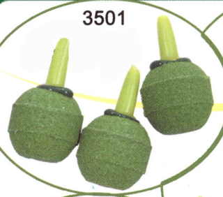 Распылитель камень-шарик зелёный  малый (3шт)