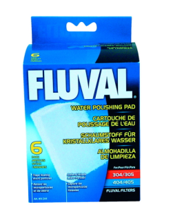 Губка тонкой очистки для фильтров FLUVAL 104/105-204/205 (6шт)
