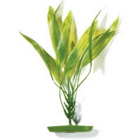 Растение пластиковое зеленое Амазонка 30см