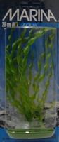 Растение пластиковое зеленое Валлиснерия спиральная 20см