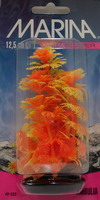 Растение пластиковое Амбулия оранжевая 13см