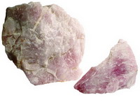 Камень Кварц розовый