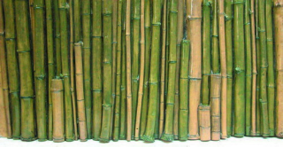 Фон рельефный Бамбук 148х58см зеленый