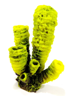 Коралл пластиковый желтый 15х13х18,2см (SH052Y)