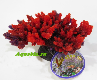 Коралл пластиковый красный 14х11,5х6,5см (MA116R)
