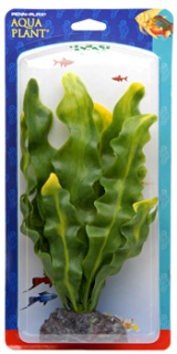 Растение пластик. Криптокорина зелёно-красная 25.40 cm