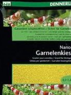 Грунт для мини-аквариумов Dennerle Nano Garnelenkies, цвет "Panama yellow" (желтый), фракция 0,7-1,2 мм, 2 кг.