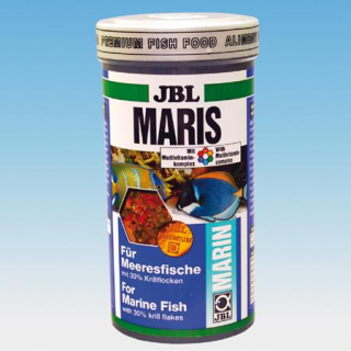 JBL Maris- Корм класса "премиум" в форме хлопьев для рыб, обитающих в морской воде, 250 мл. (40 г.)