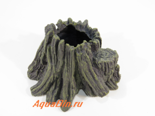 Грот-вулкан Resin Volcano 5155 (AquaEl) для AirLight (15x12x11 см.) серый (202120)