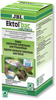 JBL Ektol bac Plus 250 200ml - Препарат против бактериальных инфекций, 200 мл на 1000 л воды