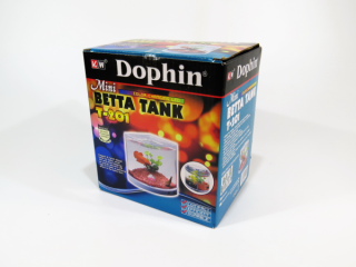 Аквариум пластик с трехцветной подсветкой T201 DOPHIN