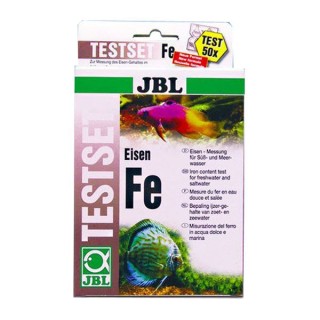 JBL Eisen Test-Set Fe - Тест для определения содержания железа в пресной и морской воде на 80 измере
