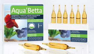 Aqua`Betta кондиционер и бактериальная культура  для бойцовых рыбок (12шт)