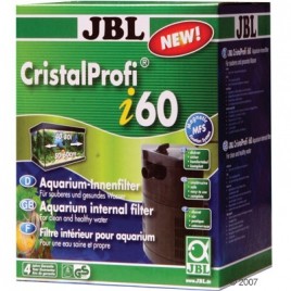 JBL CristalProfi  i60 greenline - Внутренний угловой фильтр для аквариумов 40-80 литров, 150-420 л/ч