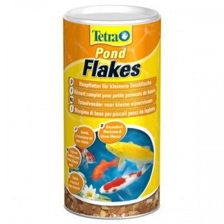Pond Flakes 1л, корм для прудовых молодых рыб хлопья