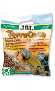 JBL TerraCoco - Кокосовая стружка, натуральный донный субстрат для террариумов, 5 л.